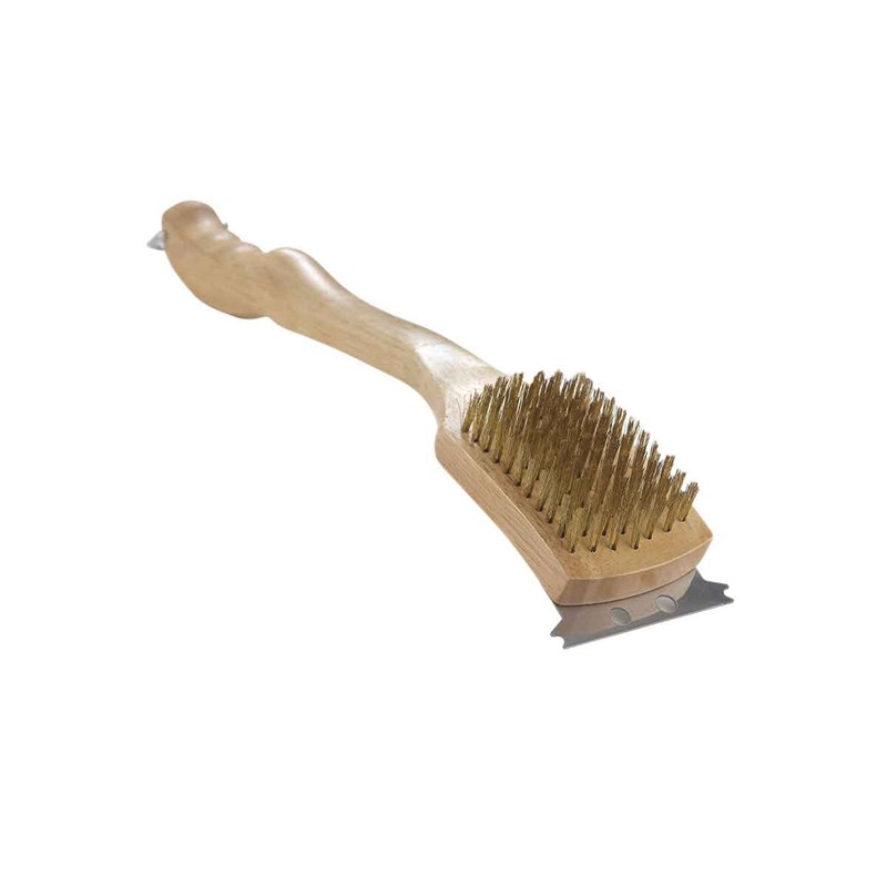 Brosse en bois pour grille de cuisson en fonte - napoleon