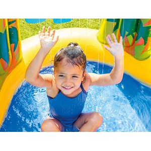 Aire de jeux gonflable jurassic - intex