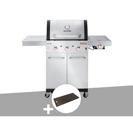 Barbecue à gaz professional pro s 3 + plancha - char-broil