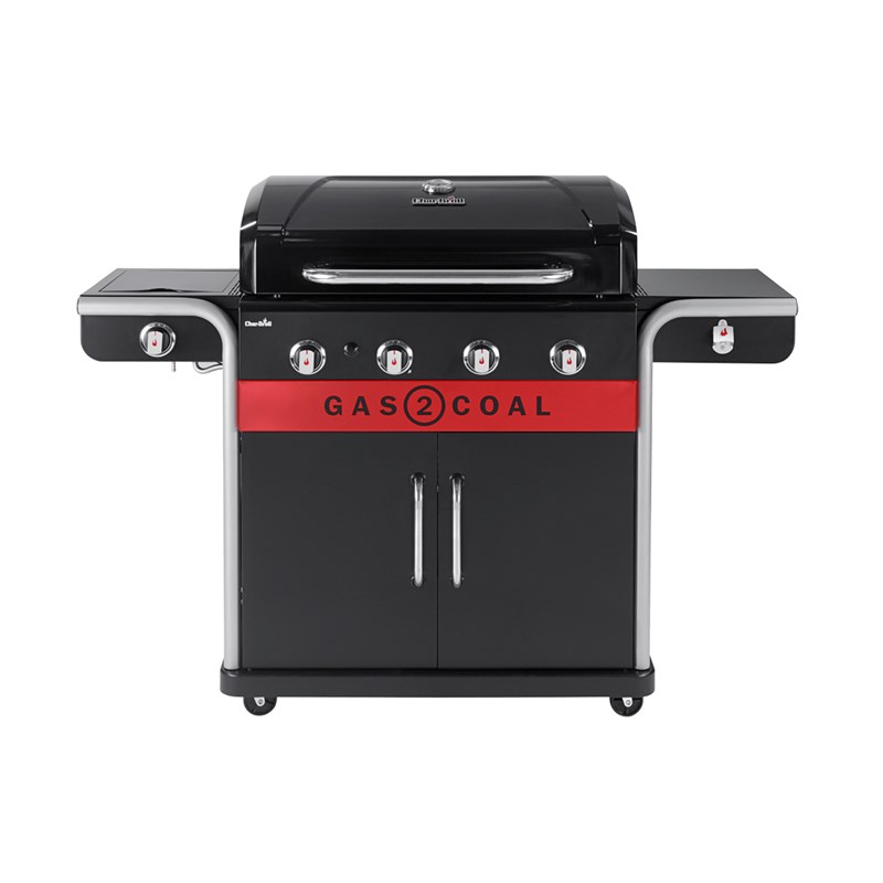 Char-broil - Barbecue à gaz et à charbon gas2coal 2.0 4b - char-broil