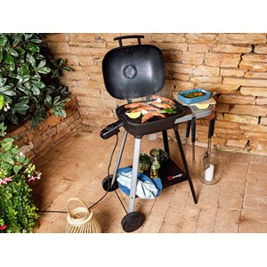 Barbecue électrique sur chariot voltiz - somagic