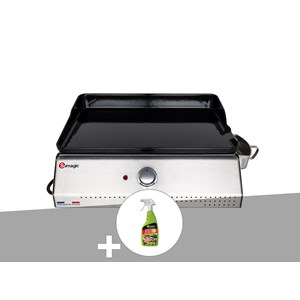 Plancha électrique telia somagic + dégraissant plancha