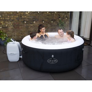 Spa gonflable lay-z-spa miami rond airjet 4 places - bestway