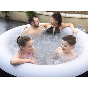 Spa gonflable lay-z-spa miami rond airjet 4 places - bestway