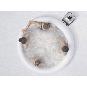 Spa gonflable lay-z-spa havana rond airjet 2&nbsp;4 places - bestway