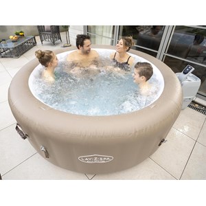 Spa gonflable lay-z-spa palm springs rond airjet 4&nbsp;6 places - bestway