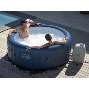 Spa gonflable lay-z-spa milan rond airjet plus 4&nbsp;6 places - bestway