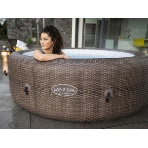 Spa gonflable lay-z-spa st moritz rond airjet 5&nbsp;7 places