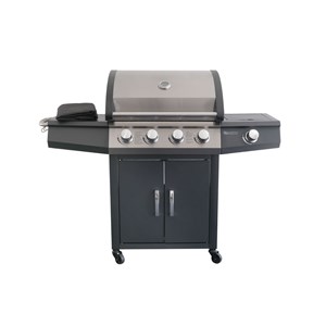 Barbecue à gaz piretto 4 brûleurs + 1 brûleur latéral - jardideco