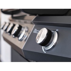 Barbecue à gaz piretto 4 brûleurs + 1 brûleur latéral - jardideco