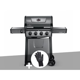 Barbecue à gaz freestyle f425 + gant - napoleon