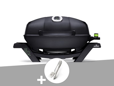 Barbecue électrique travel q pro285e + ensemble 2 ustensiles - napoleon