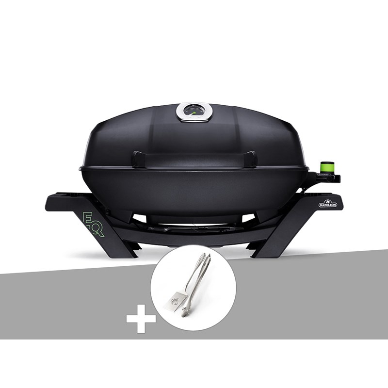 Napoleon - Barbecue électrique travel q pro285e + ensemble 2 ustensiles - napoleon