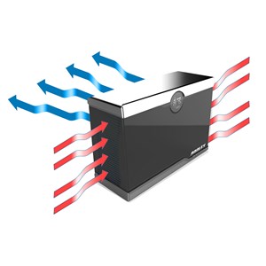 Pompe à chaleur 12,50 kw silent max 125 full inverter - poolex