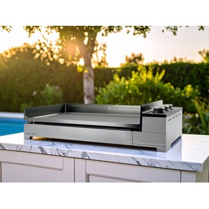 Plancha à gaz premium 75 en inox - forge adour