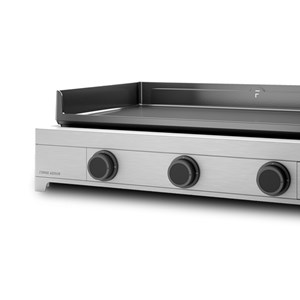 Plancha à gaz modern 75 en inox - forge adour