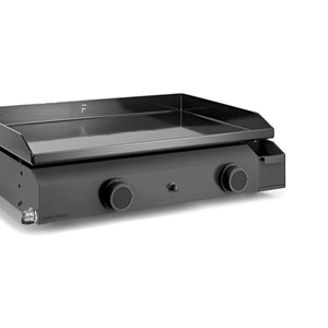 Plancha à gaz base 60 en acier - forge adour