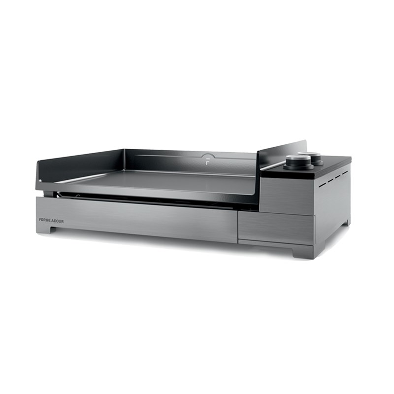 Plancha électrique premium 60 en inox - forge adour