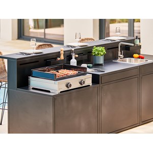 Plancha électrique modern 60 en inox - forge adour