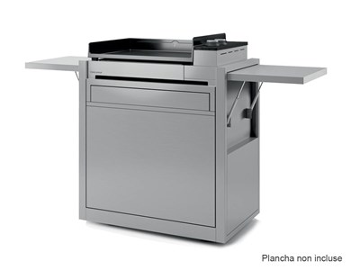 Chariot en inox premium fermé 60 - forge adour