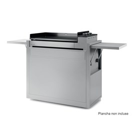 Chariot en inox premium fermé 75 - forge adour
