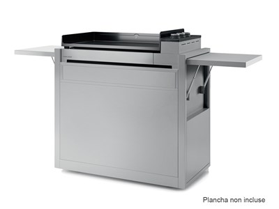Chariot en inox premium fermé 75 - forge adour