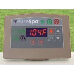 Kit spa gonflable intex purespa calacatta carré bulles 4 places + 6 filtres