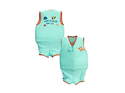 Maillot de bain flottant garçon petit poisson taille 6 - plouf