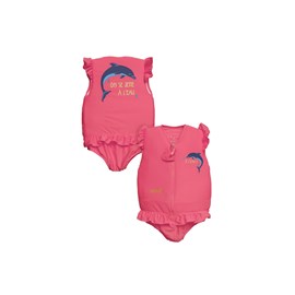 Maillot de bain flottant fille dauphin taille 4 - plouf