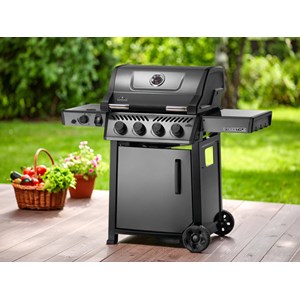 Barbecue à gaz freestyle f425sib - 4 brûleurs + sizzle zone - napoleon