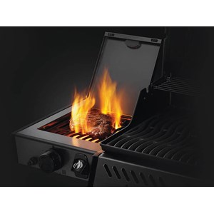 Barbecue à gaz freestyle f425sib - 4 brûleurs + sizzle zone - napoleon