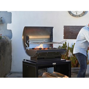 Barbecue à charbon le français xl60 duo 60 x 40 cm - le marquier