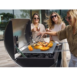 Barbecue à charbon le français xl60 duo 60 x 40 cm - le marquier