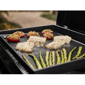 Plancha gaz slate 56 cm - 4,68 kw - weber