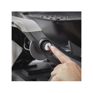 Barbecue à gaz q 1200n noir + housse + spatule - weber