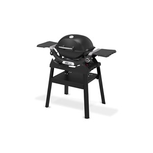 Barbecue à gaz q 1200n noir avec pied + housse - weber