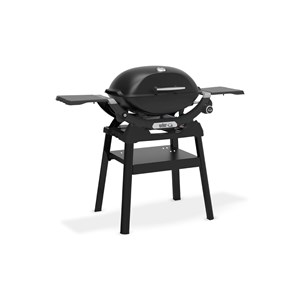Barbecue à gaz q 2200n noir avec pied + rôtissoire - weber