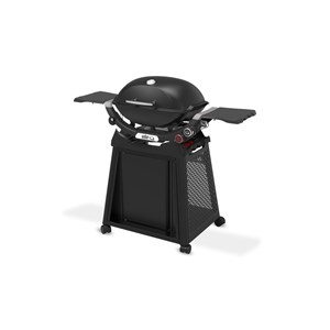 Barbecue à gaz q 2800n+ chariot noir + housse + spatule - weber