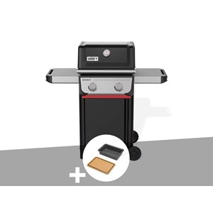 Barbecue à gaz spirit e-210 + bac et planche à découper weber works - weber
