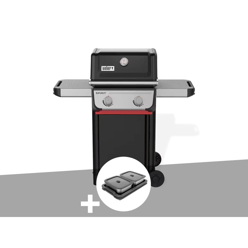 Weber - Barbecue à gaz spirit e-210 + kit de préparation et de service - weber