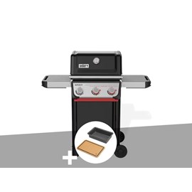 Barbecue à gaz spirit e-325 + bac et planche à découper weber works - weber