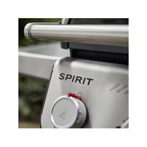 Barbecue à gaz spirit e-410 + set d'accessoires clipsables weber works - weber