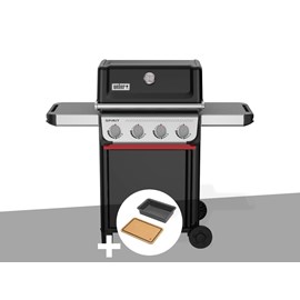 Barbecue à gaz spirit e-410 + bac et planche à découper weber works - weber