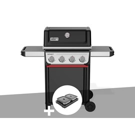 Barbecue à gaz spirit e-410 + kit de préparation et de service - weber