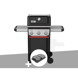 Barbecue à gaz spirit e-310 + kit de préparation et de service - weber
