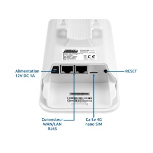 Antenne wi-fi et routeur 4g d'extérieur wifi-link - poolex