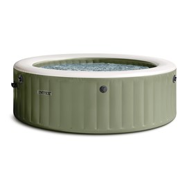 Spa gonflable purespa sahara rond bulles 8 places - intex