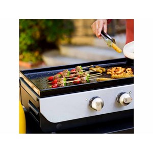 Plancha original gaz 260 duo + kit 3 spatules + kit de nettoyage - le marquier