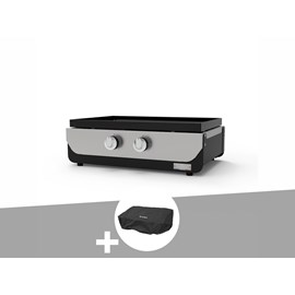 Plancha original gaz 260 duo + housse de protection - le marquier