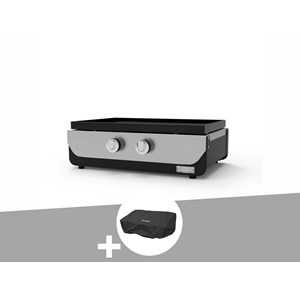 Plancha original gaz 260 duo + housse de protection - le marquier